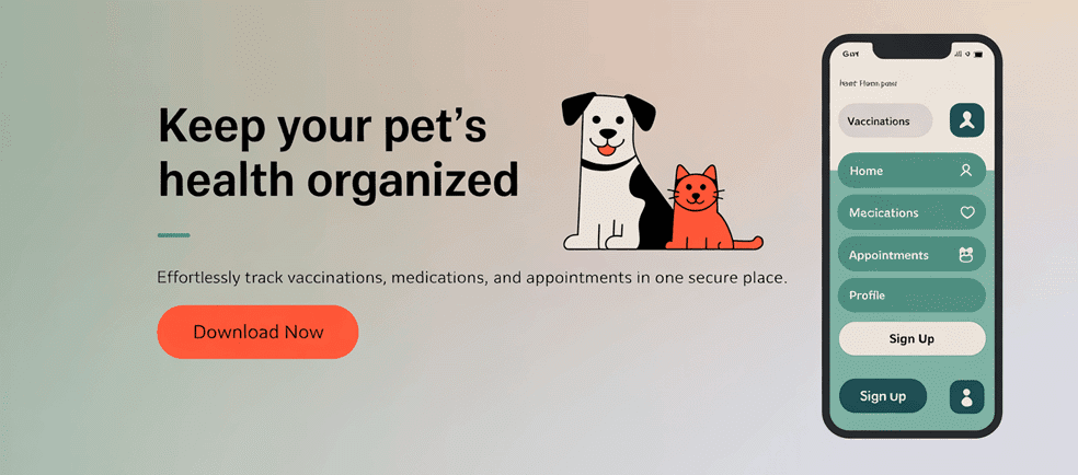 Pet Health Record App