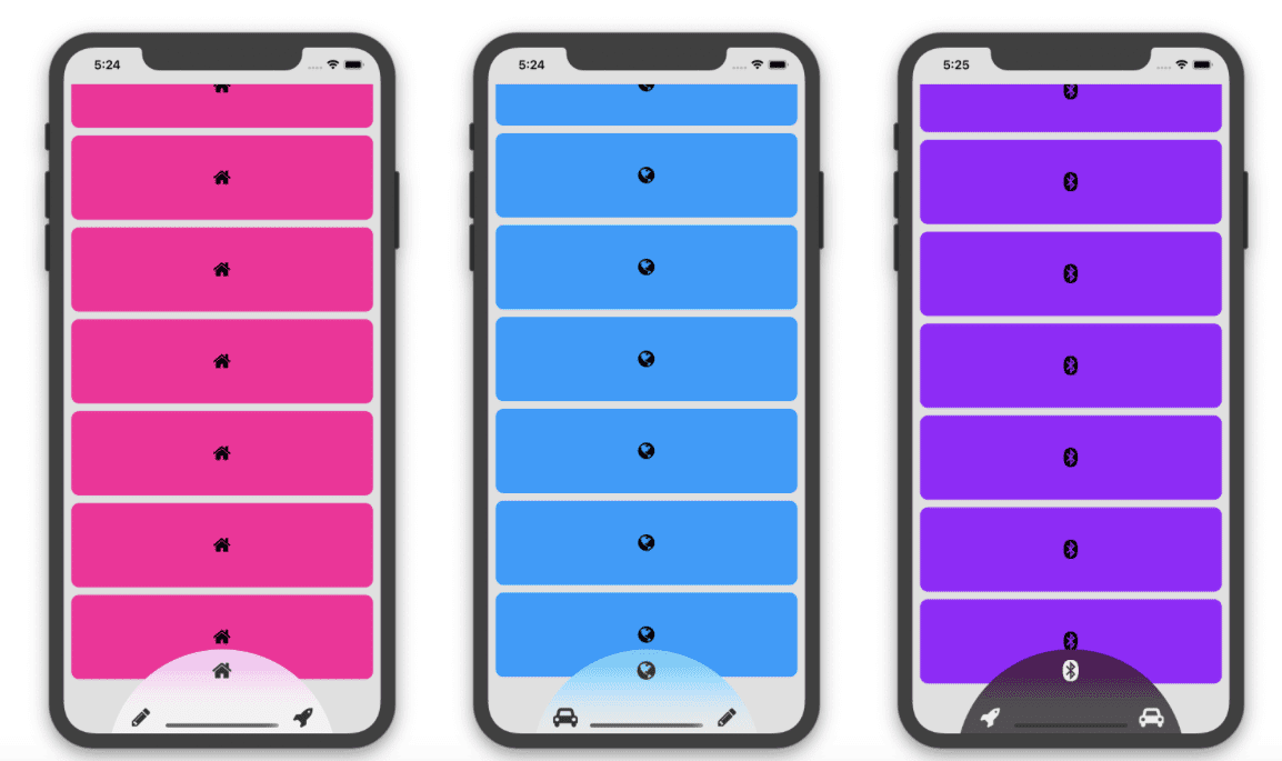 How to style custom elements in the circle? | LITSLINK