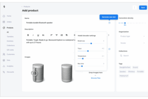 Text generation platform