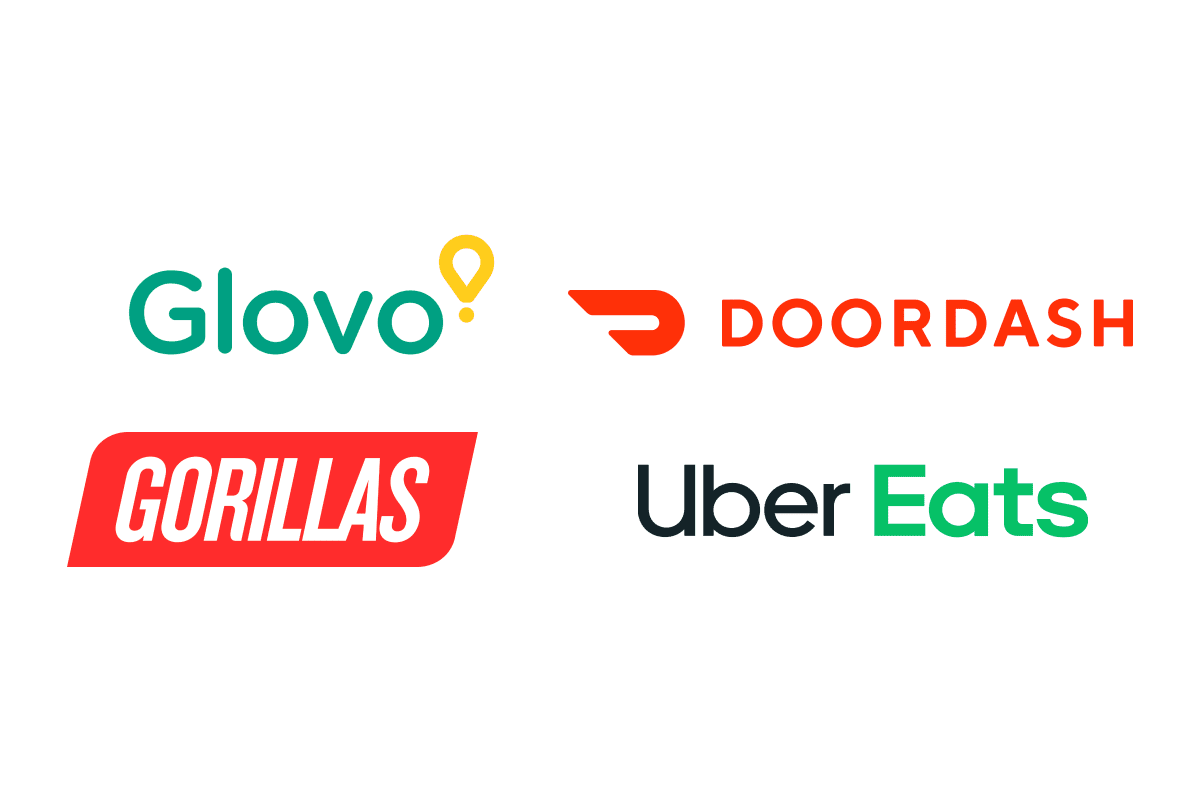 Food delivery app logo with points, plate and fork combined shape. 21953298  Vector Art at Vecteezy