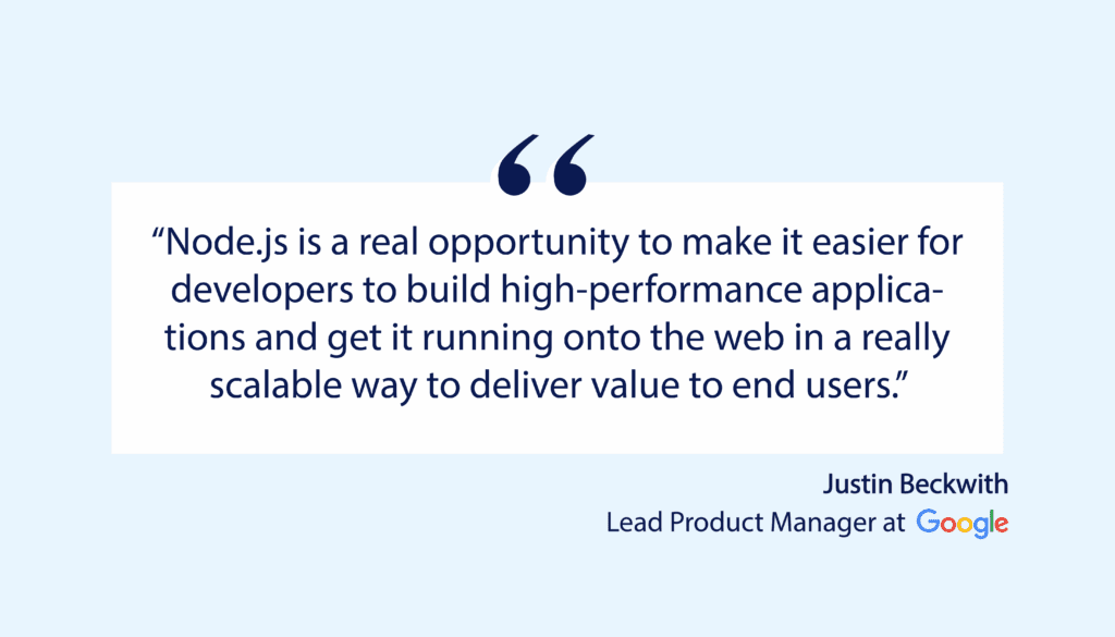 Justin Beckwith about advantage of Node js / LITSLINK Blog