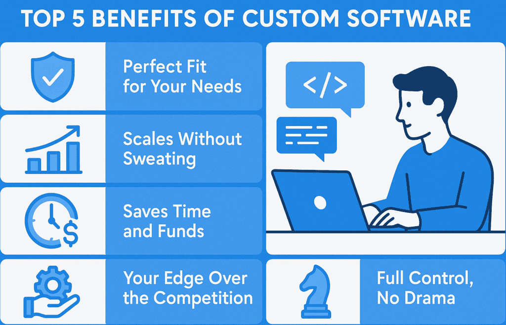 benefits of custom software