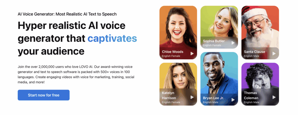 Best AI Voice Generator 