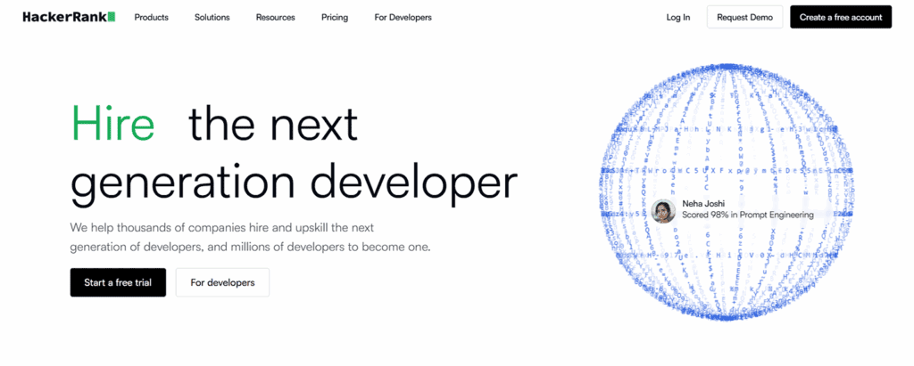 HackerRank - Recruiting Tool HackerRank - Recruiting Tool
