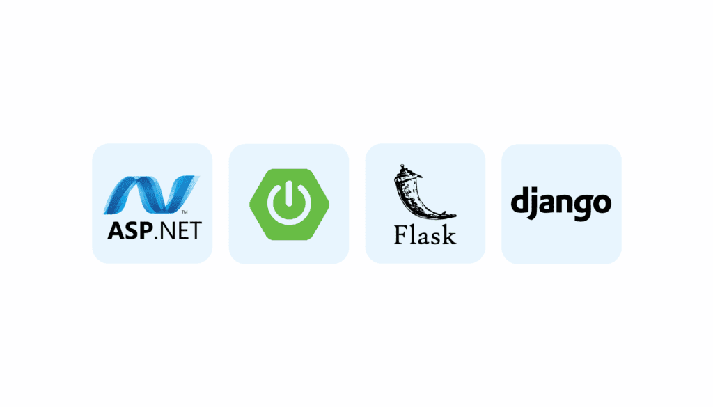 Front-end and back-end frameworks | LITSLINK Blog