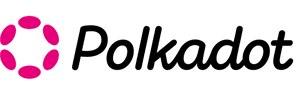 Polkadot logo Polkadot logo