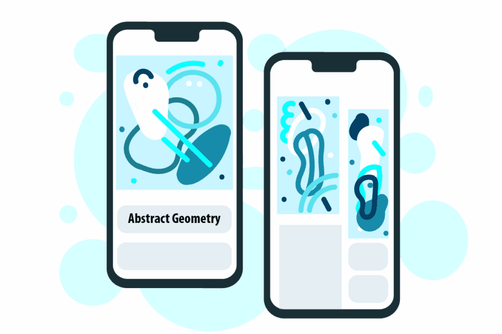 Digital mobile app design
