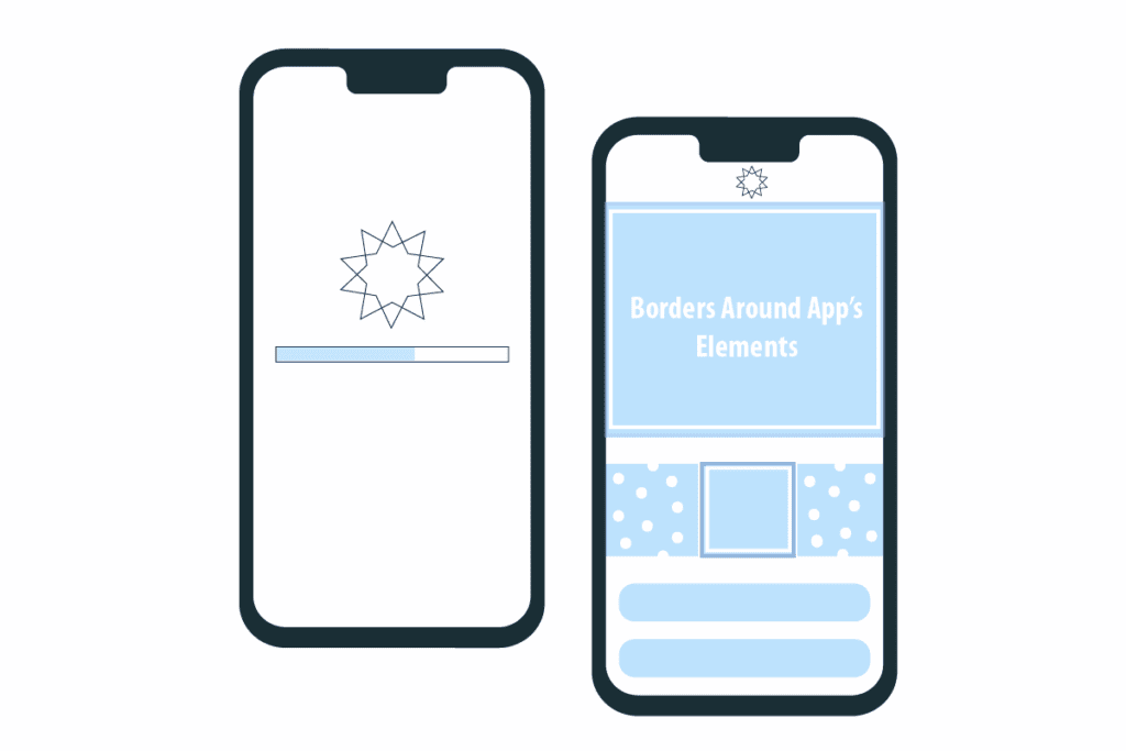 Mobile app UI design